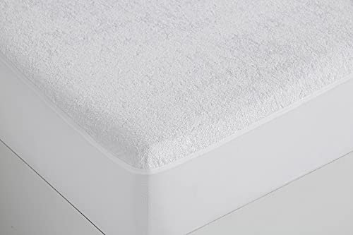 EasyCosy - Wasserdichter Frottier Matratzenchoner - Model Dreams - Bett 105cm (105x190/200cm) - Atmungsaktiv und Wasserdicht, Atmungsaktiver Cover