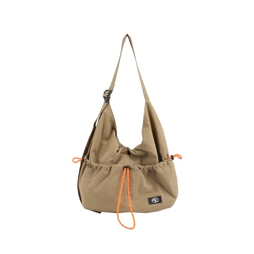 Image of CORIOS Women Nylon Shoulder Bag Waterproof Crossbody Bag Casual Handbag Lightweight Messenger Bag Top Handle Bag