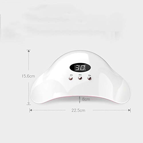 Manucure sèche-ongles portable avec lampe 36W nail pour pédicure