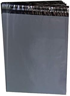 Small Grey Postal Bags 9 x 12 in Mailing Bag 228 x 305 mm Poly Mailer (Pack of 100)