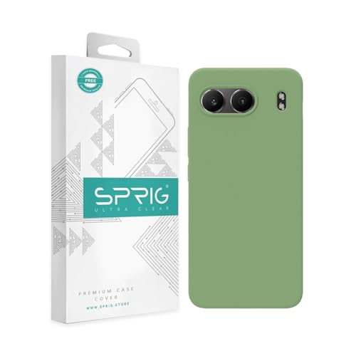 Image of SPRIG Compatible with OnePlus Nord 4 Premium SilkTone Back Cover Drop Tested Shock Proof Mobile Case for Men, Women, Boys and Girls with Camera Protection (Mint Green)