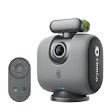XbotGo Chameleon AI Auto Sports Action Camera - 4K 60FPS Soccer Camera and Basketball Tracking Camera for Team Sports, Live Streaming, No Subscription, Works with iOS & Android (Lava Graphite)