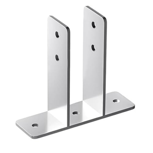 Soportes de pantalla de orinal para fijar mamparas de aislamiento con firmeza 2