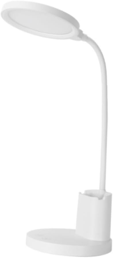 Touch Screen LED Desk Lamp with 3 Adjustable Color Temperatures Eye-Care Reading Light for Home Office USB Charging Modern Style