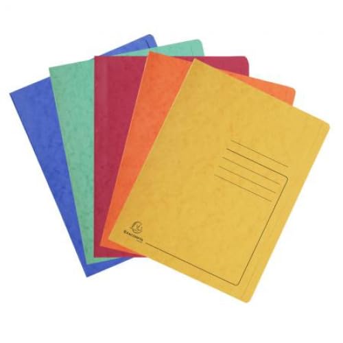 Fächermappe 24x32, Glanzkarte 355 g/m2, farbig sortiert (5) - 25 Stück
