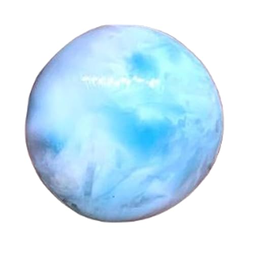 Larimar naturel cabochon rond 14x14x6mm pierre gemme lâche pour collier bricolage et bague DIY