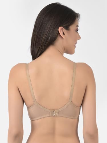 Image of Softline Women's Cotton Blend Wire-Free Non-Padded Plunge Bra Combo | Comfortable & Breathable Everyday Wear (Pack of 2)