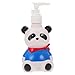 TOPBATHY Distributeur de savon mignon en forme d'ours de dessin animé pour douche, shampooing, linge, liquide de lavage à la main pour salle de bain, cuisine, comptoir