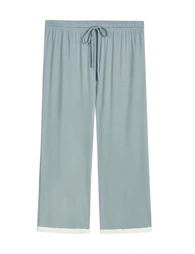 Image of Joyaria Cooling Pajamas Bamboo Viscose Lightweight PJs Set Women Wicking Sleepwear for Night Sweat S-XXL