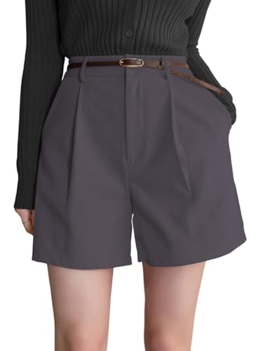 Image of GRECIILOOKS Women's Western Shorts - Trendy Knee Length Casual Bottoms | Relaxed Fit Summer Shorts for Girls & Women (Available in Plus Size)