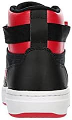 Converse Unisex Pro Blaze Mid Top Leather Upper Sneaker - Black/Red/White 13.5 | Image 4