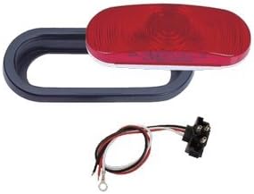 Leading Edge Lights 6-1/2" Oval Sealed Stop/Turn/Tail Light 3-Function (Light Only)