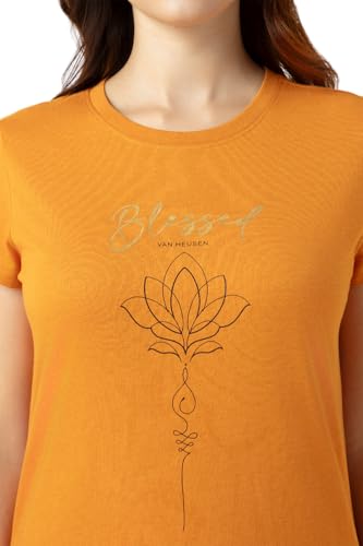 Image of Van Heusen Women's Cotton Regular Fit T-Shirt
