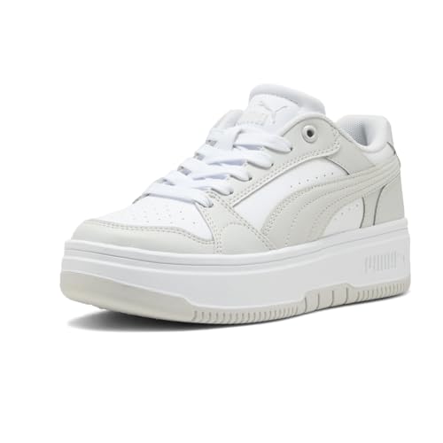 PUMA Womens Rebound Femme Low Sneakers Shoes Casual - White2