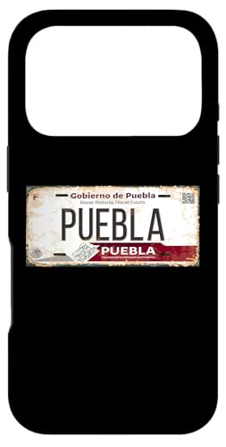 Puebla Mexico License Plate Mexican Travel Vacation Beach �X�}�z�P�[�X iPhone 17 Pro �p