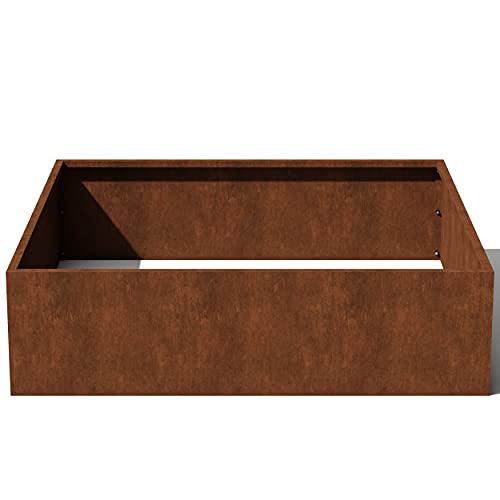 Veradek Corten Steel Series Raised Garden Bed