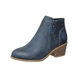 XYZBLDI Women's Chelsea Ankle Boots Chunky Heel Pointed...