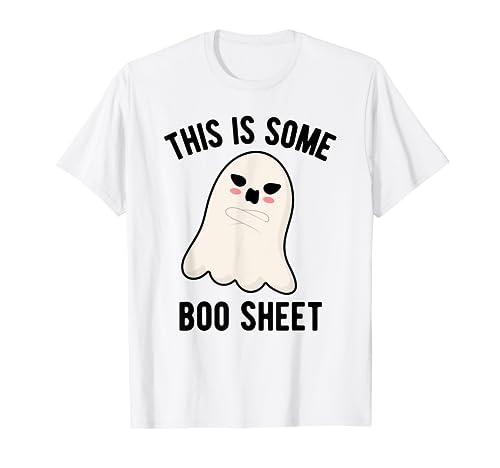 This Is Some Boo Sheet Funny Halloween Ghost Men Women T-Shirt