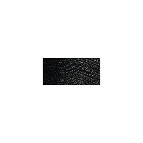 Rayher 89812576 Wax Cord with Nylon Core – 0.6 mm à ¸, Spule Self-Service Bag/Pack of 10 m, Black, 10 meters - Image 2