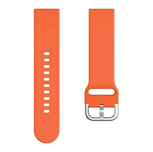 Image of Valente Premium Silicone Buckle 22 mm Watch Strap Compatible with Noise Colorfit Pro 3,Assist,Colorfit Ultra,Oneplus Watch, Fossil Gen 5E, Gen 5(44mm),Realme Watch 2 Pro