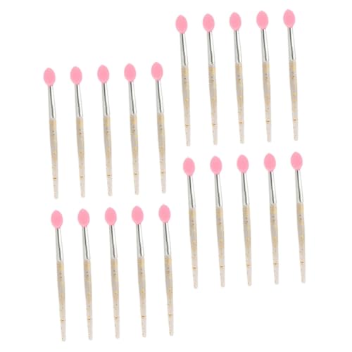 Healeved Gentle Silicone Lip Brush 20pcs Kit Portable Lip Makeup Brush Lipstick Applicator Enhance Your Beauty Routine