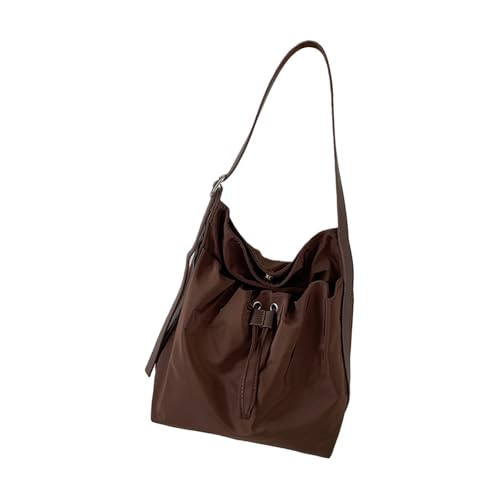 Sac à bandoulière femme nylon léger sangle réglable imperméable noir