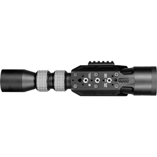 NIGHTFORCE Configurable Field Spotting Scope - CFS 6-36x50mm F1/ First Focal Plane Rugged Lightweight Compact Straight Competition Hunting Spotting Scope with Accessory Cage Kit, MIL-Xts Reticle, C696