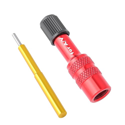 フロントフォークエアアダプター、アルミニウム合金シュレーダーバルブアダプター - 標準ポンプ用のタイヤポンプアクセサリ、ロードバイク、マに完全に作成されています。小さいサイズと軽量の機能によウンテンバイク用