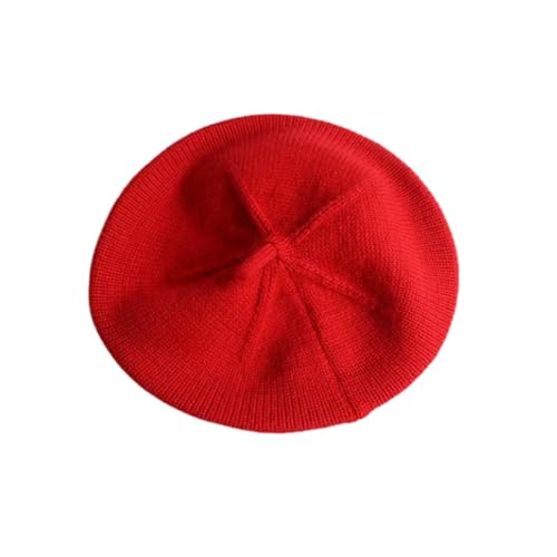 Baby Beret Hat Infant Toddler Knit Beanie Cap Fall Winter Warm Girls Boys French Arcylic Hat for 0-4 Years2