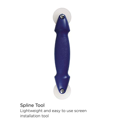 Saint-Gobain ADFORS Clear Advantage Screen Repair Kit for Window & Door, 36 inches x 84 inches - DIY Window and Door Mesh Repair, Durable, Ideal for Screen Replacement, Enhanced Visibility, Clear View