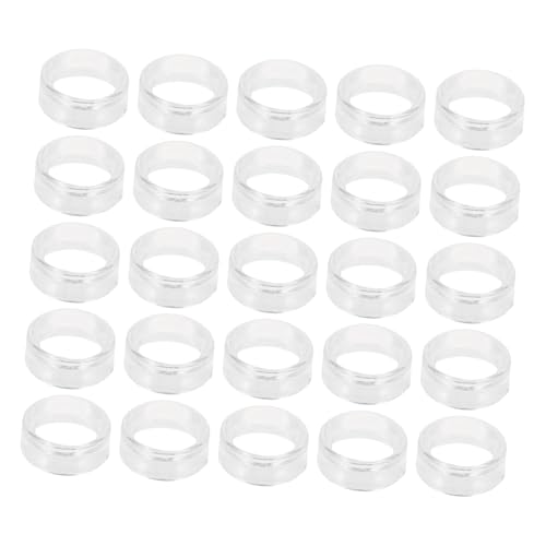 SOLUSTRE 25pcs Crystal Ball Holder Jewelry Display Rack Acrylic Jewelry Organizing Shelf