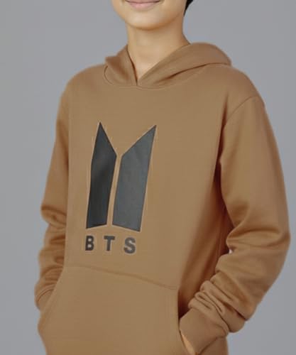 Image of KYDA KIDS Boys Cotton Regular Fit Hooded Neck Hoodies - Sweatshirt with Hoodies Full Sleeves Winter Wear, Long Sleeve Sweatshirts for Boys