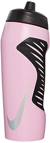 Nike Botella de agua unisex Hyperfuel, color rosa, negro/ird, talla única