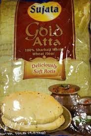 Sujata GOLD Atta - 100% Sharbati Whole Wheat Flour 4lb by General Mills India