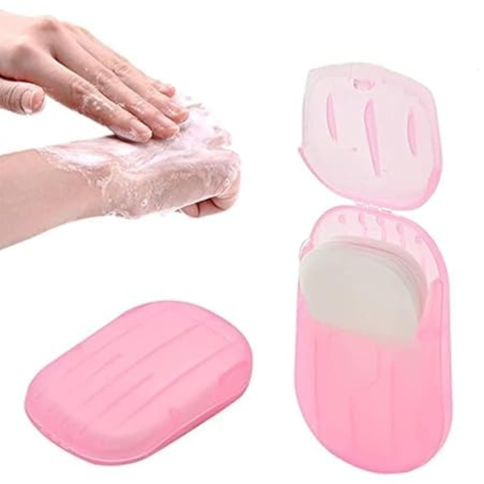 Disposable Paper Soap Travel Sheets, Pack of 6