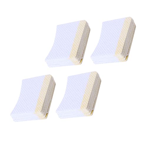 minkissy 160pcs Curved Makeup Remover Pads Eyelash Mascara Remover Reusable Bulk Makeup Removal Pads