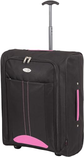 CABIN GO 5630 trolley economy - Trolley morbido 2 ruote 55x40x20 cm ultra leggero utilizzabile come bagaglio a mano dimensioni standard
