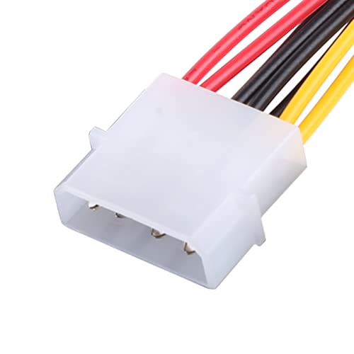 Cable Extensor Adaptador de Conector IDE 4 Pin a 2 Sata miniatura 3