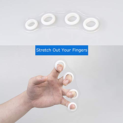 Guitto Hand Exerciser Finger Grip Strengthener Trainer Adjustable Resistance Hand Strength Grips Exerciser Workout Kit for Guitar,Piano,Trigger Finger Training, Arthritis Therapy GFE-01 - Thumbnail 5