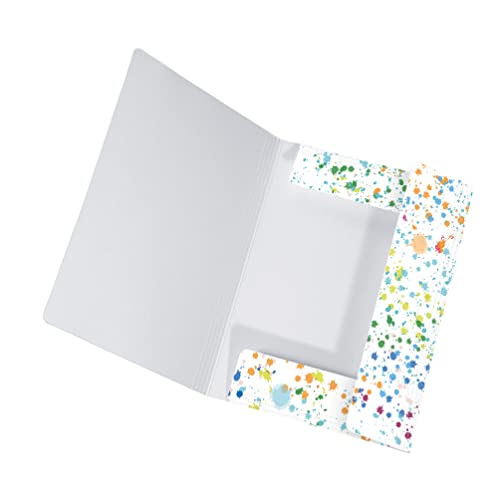 Original Falken Sammelmappe Kinder. Aus extra starkem Karton mit 3 Klappen und Gummiband für DIN A3 Motiv Kleckse Aufbewahrungs-Zeichen-Mappe für die Schule Original Falken Sammelmappe Kinder. Aus extra starkem Karton mit 3 Klappen und Gummiband für DIN A3 Motiv Kleckse Aufbewahrungs-Zeichen-Mappe für die Schule