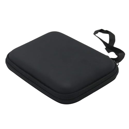 QIEIEI Shockproof Padded Hard Drives Carry Case for 2.5Inch External Drives Accessories Water Resistance Storage Bag Pouches
