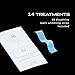 MOON Teeth Whitening Kit, Platinum Teeth Whitener LED Device, 28 Dissolving White Strips, Yellow, Blue & Red Light Whitening Tray for Gum Health & Fresh Breath, Whitens Up to 18 Shades (4 Piece Kit)