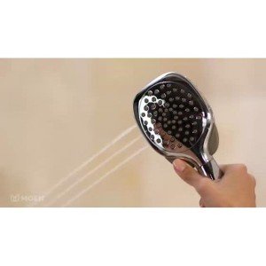 Moen Twist Regadera de Mano Acabado Cepillado miniatura 2