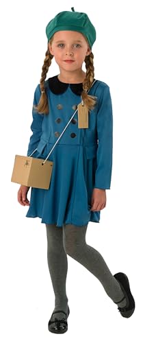 Disfraz oficial Rubie's Evacuee Girl talla grande para niñas miniatura 1