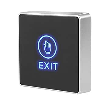 DriKou Door Touch Exit Button - Berührungssensor Für Türöffner Mit LED Licht