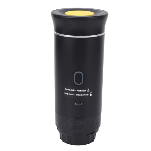 Cafetera portátil con batería recargable y presión 15 bar miniatura 3