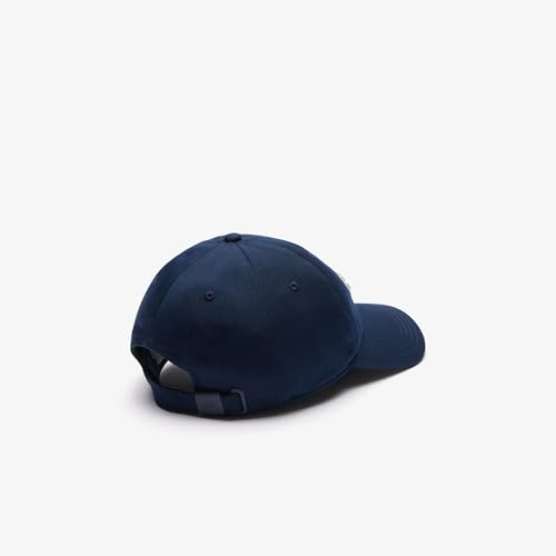 Image of Lacoste Unisex Contrast Strap and Oversized Crocodile Cotton Cap