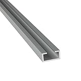 Alu C-Profil ELOXIERT 13x22x6x2,75 mm (M10 Schraube) x 2.000+-4 mm