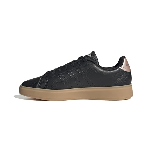 Adidas Women's Advantage 2.0, Black/Grey/Sandy Pink Met., 10