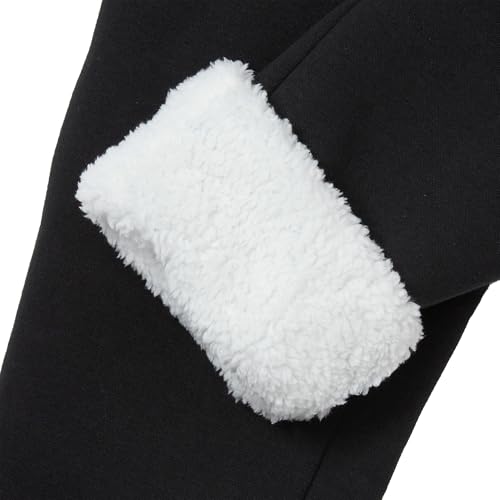 Lands' End Kids Sherpa Fleece Lined Jogger Sweatpants True Black Kids XXS4